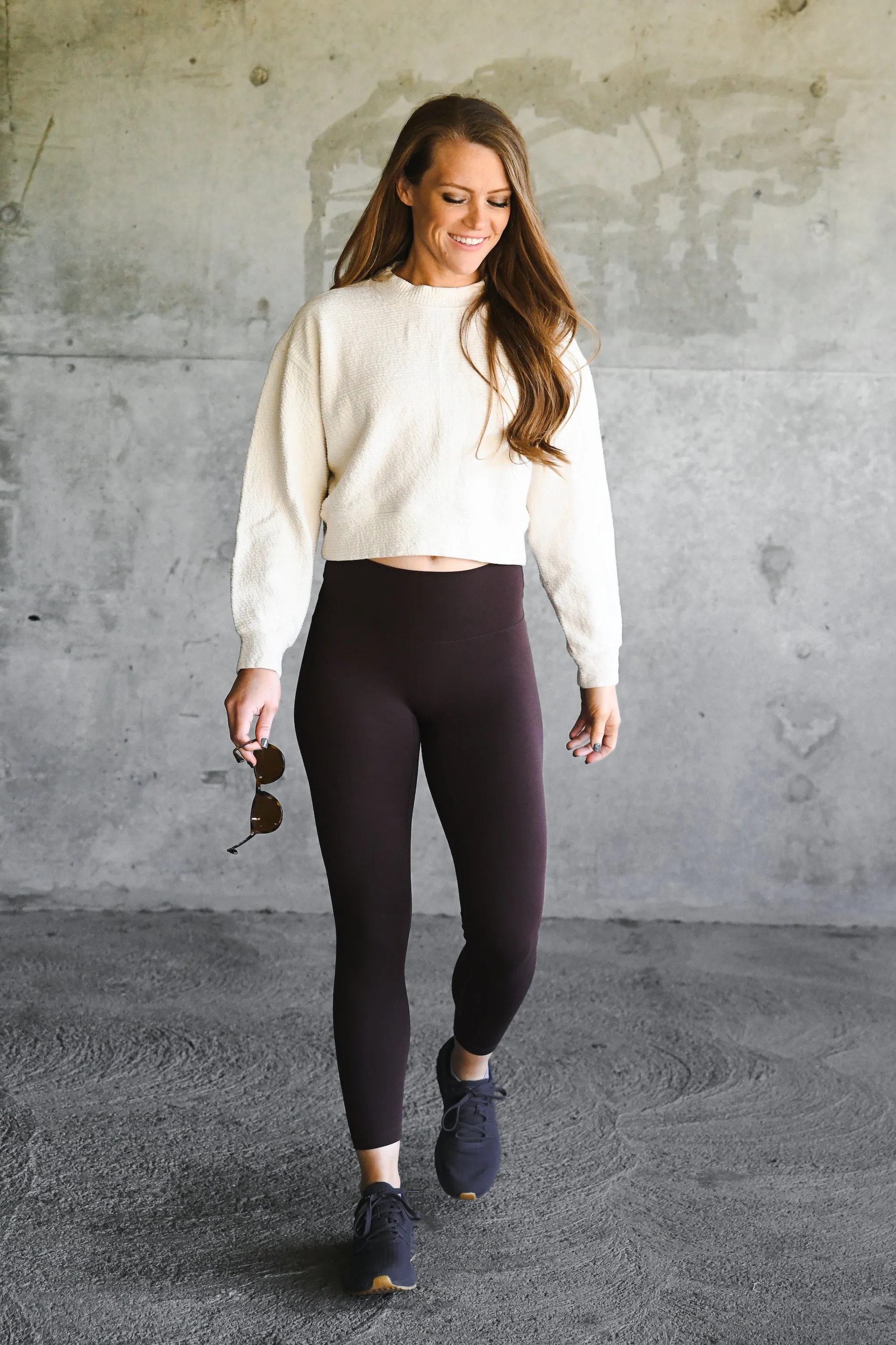 Legacy Ribbed Crop Pullover - Final Chance Collection