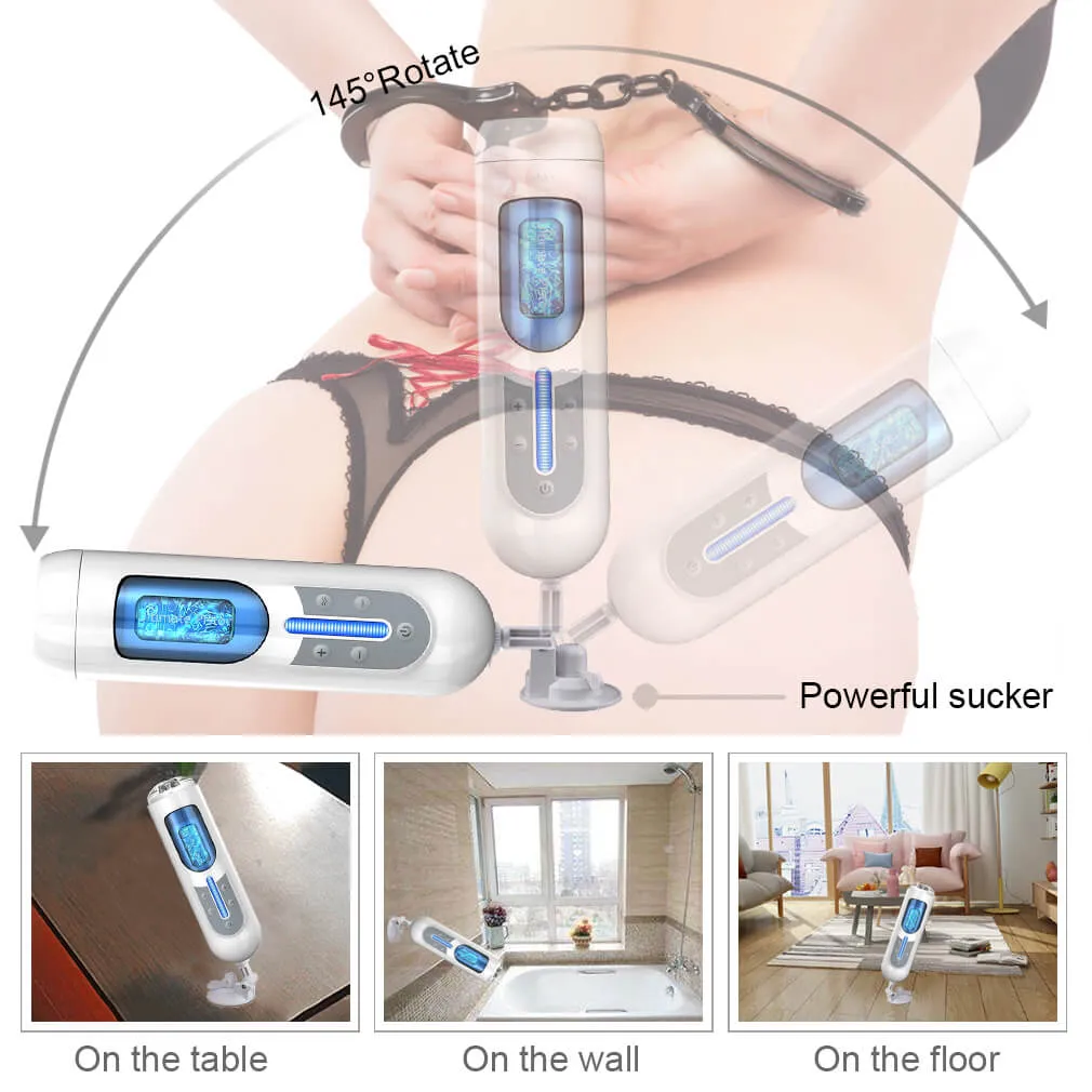 Leten A380 Piston Automatic Telescopic Masturbation Cup