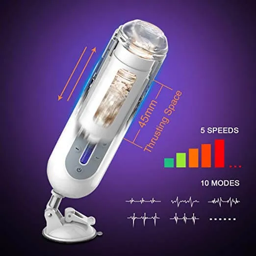 Leten A380 Piston Automatic Telescopic Masturbation Cup