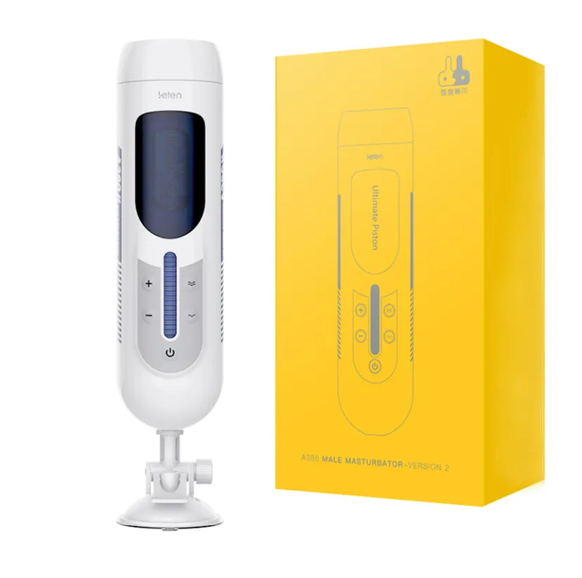 Leten A380 Piston Automatic Telescopic Masturbation Cup
