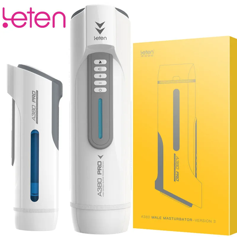 Leten A380 Piston Automatic Telescopic Masturbation Cup