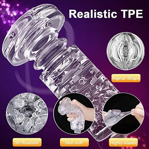 Leten A380 Piston Automatic Telescopic Masturbation Cup