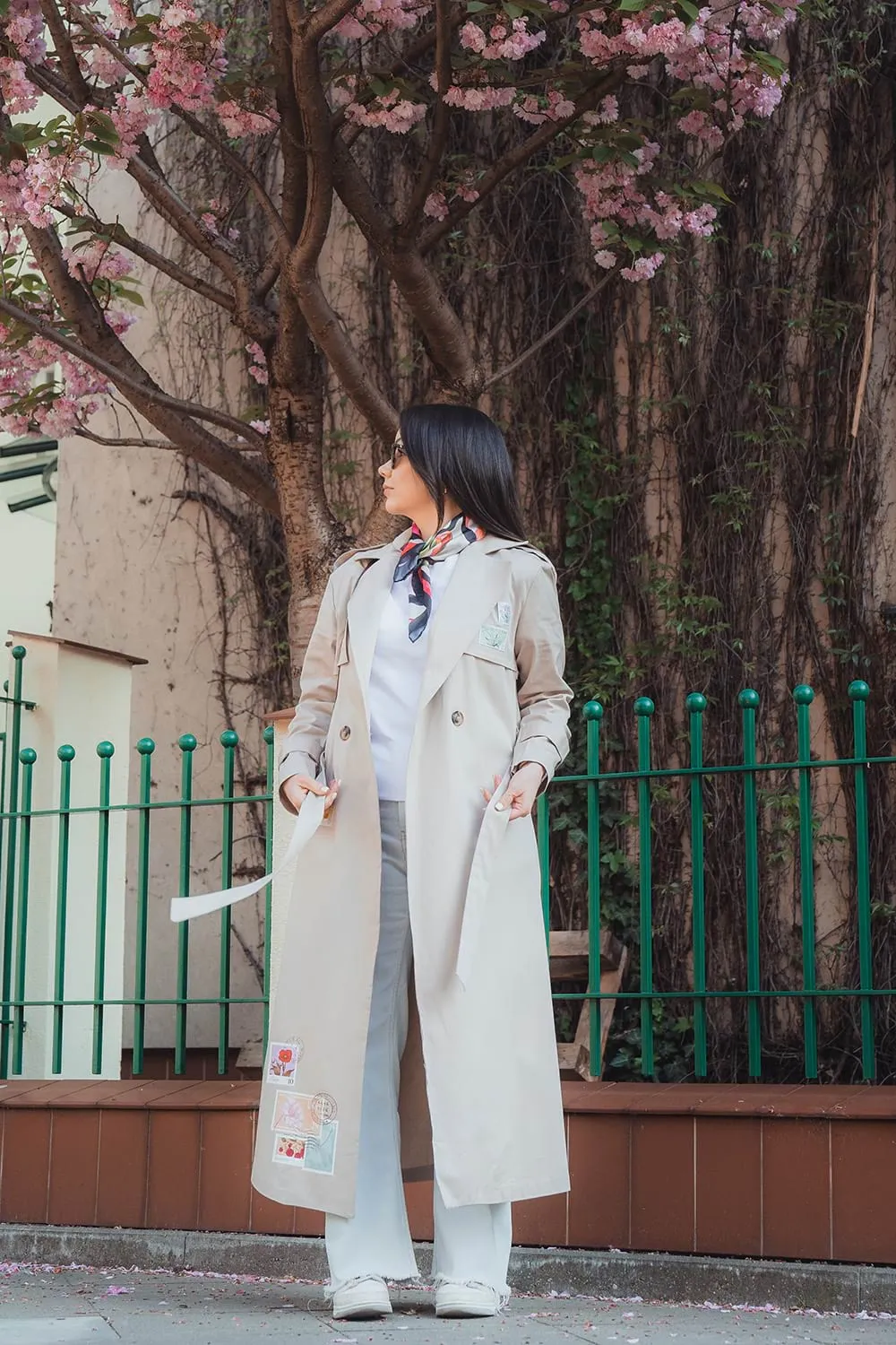 Letters to Spring classic trench