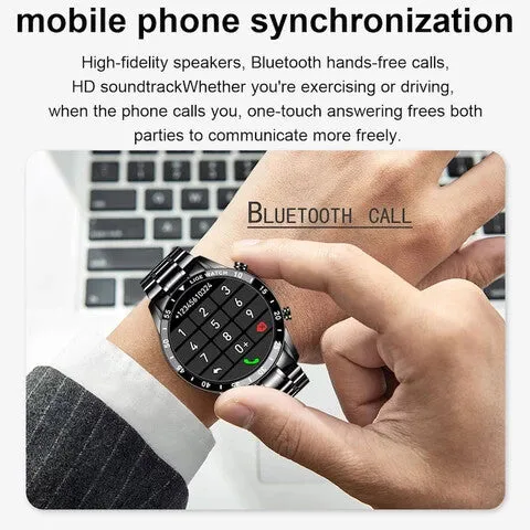 Lige M8 smartwatch - 1.3" Inches High-definition round screen