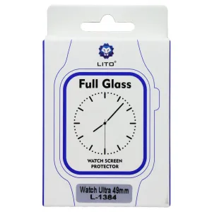 LITO S  Full Glass Screen Protector for Apple Watch Ultra 49mm (L-1384)