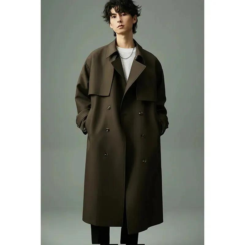 Long Double-Breasted Coat
