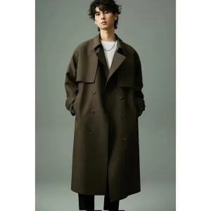Long Double-Breasted Coat