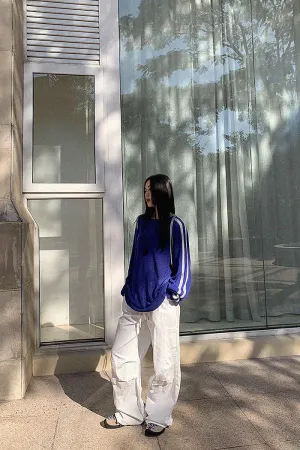 loose-fit casual sweater