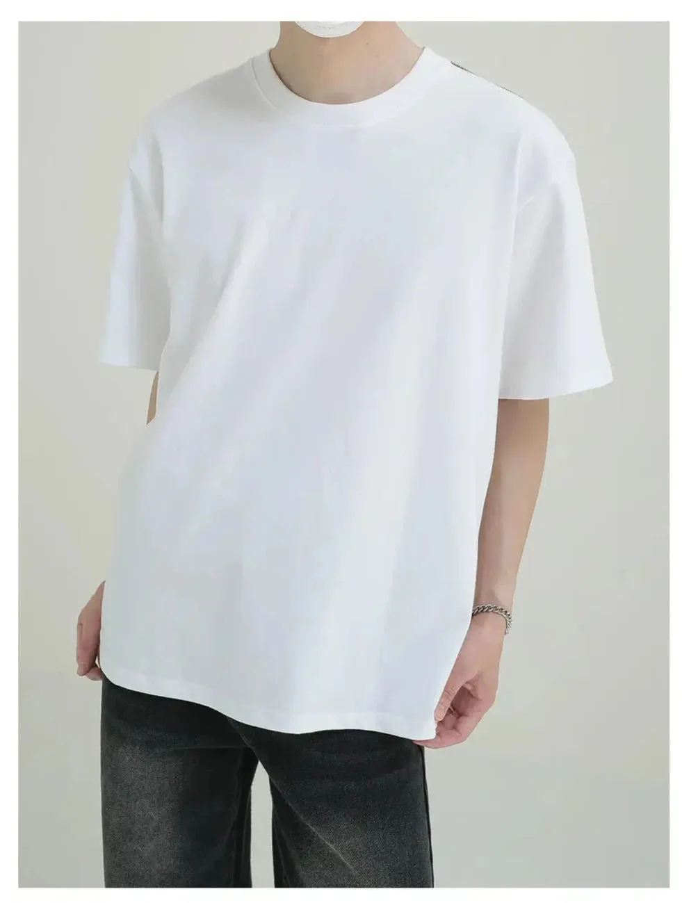 Loose Fit Solid Color T-shirt