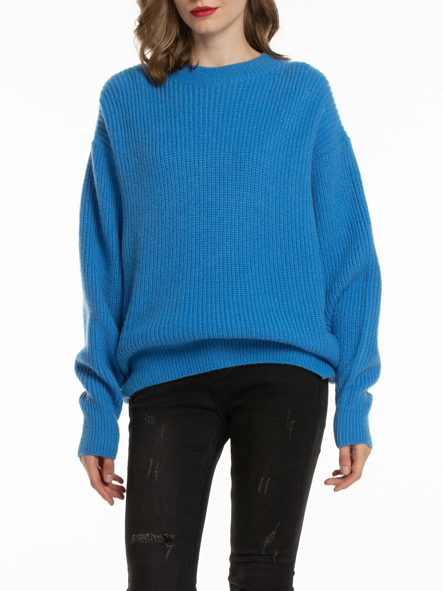 Loose Fitting Chunky Knit Sweater