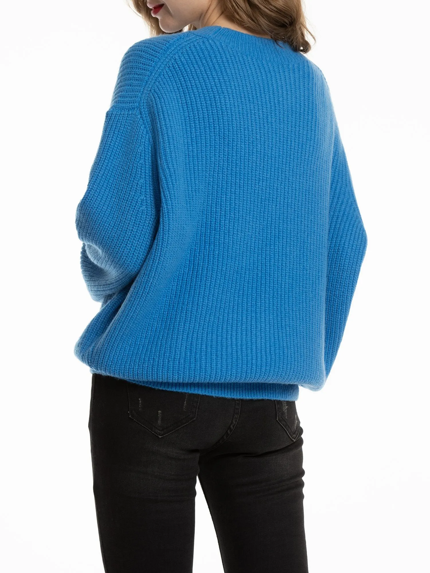 Loose Fitting Chunky Knit Sweater