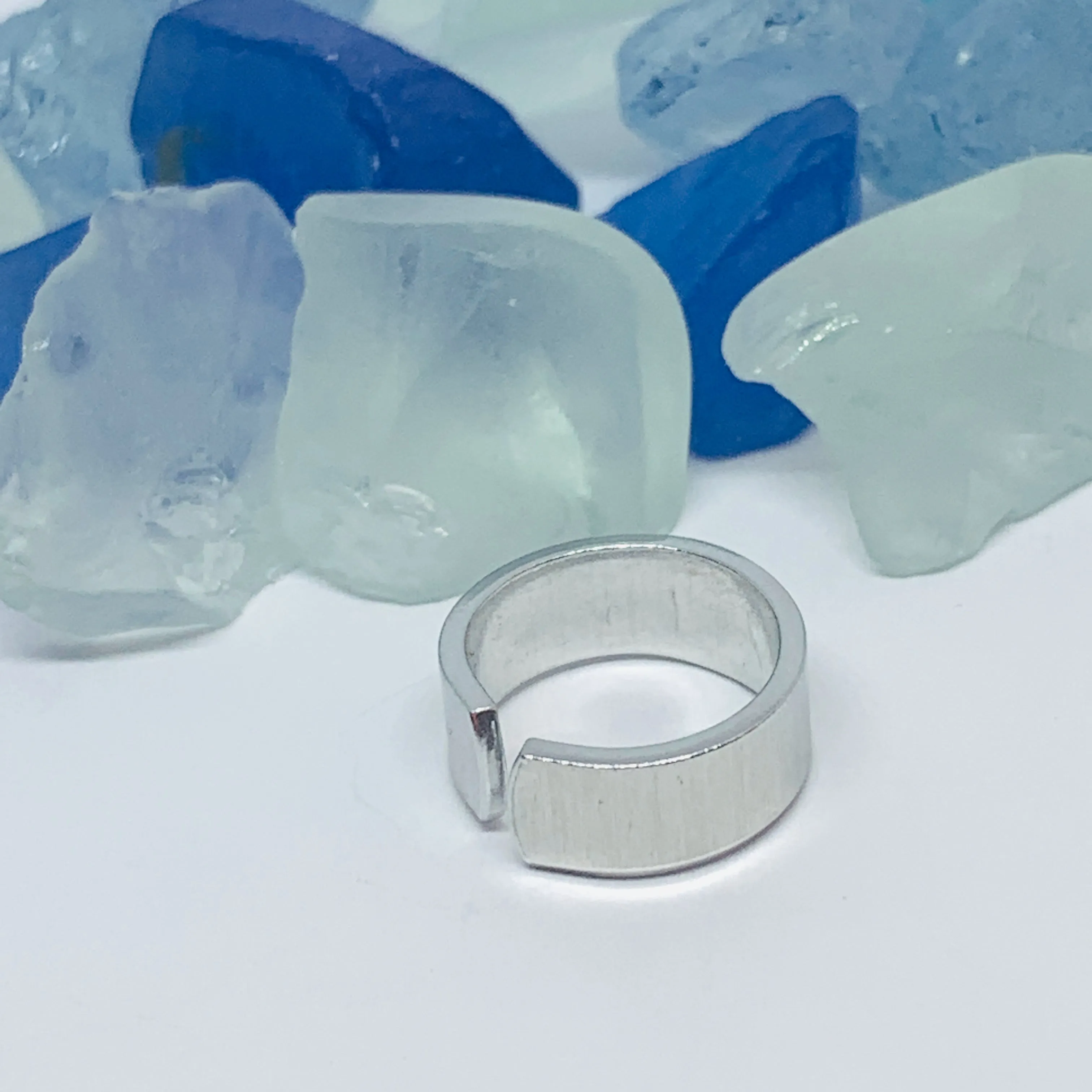 Lotus Flowers(s) Hand Stamped Toe Ring | July Birth Flower Ring | Om Minimalist Toe Ring | Mother Daughter Ring Set | BFFs Rings | Yoga Zen