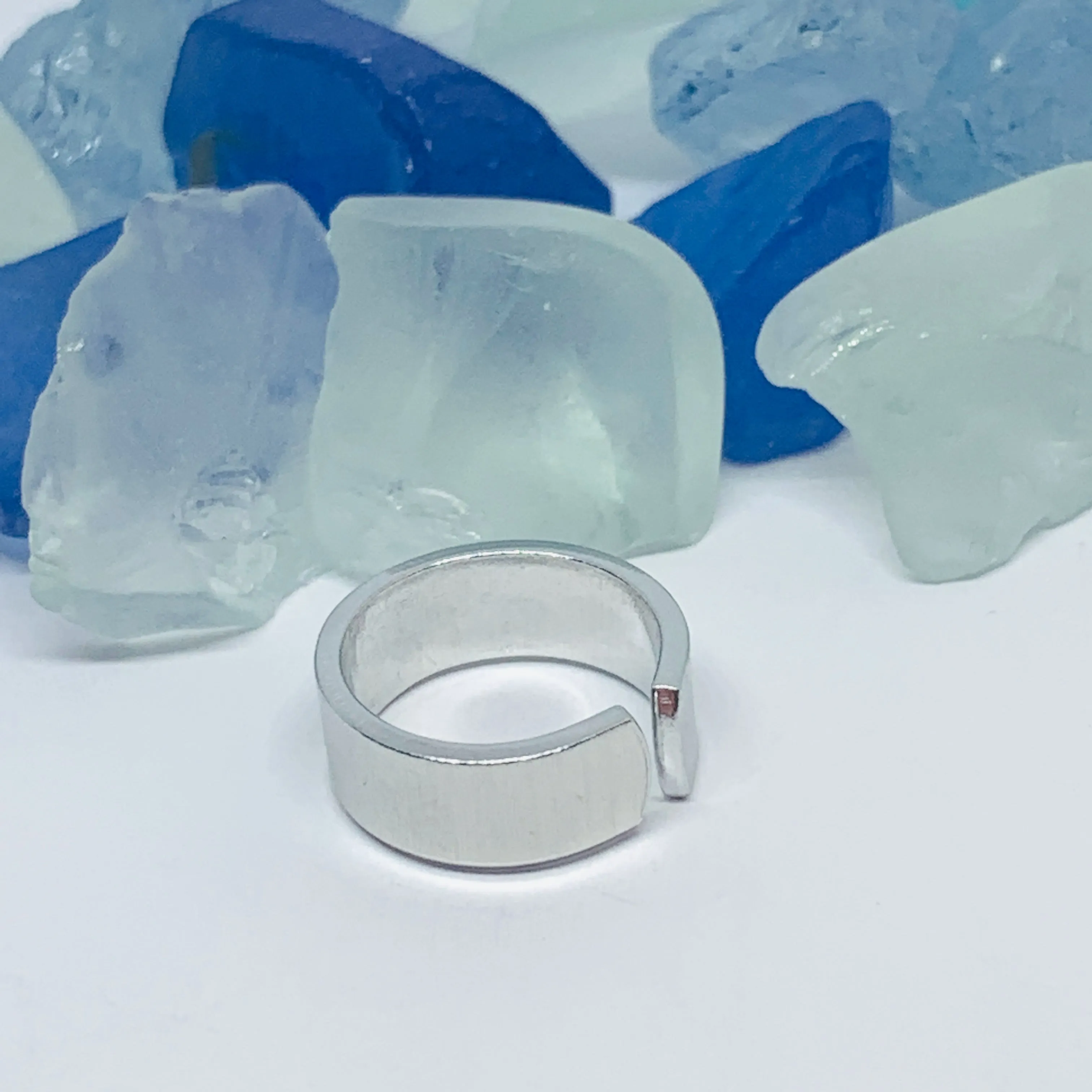 Lotus Flowers(s) Hand Stamped Toe Ring | July Birth Flower Ring | Om Minimalist Toe Ring | Mother Daughter Ring Set | BFFs Rings | Yoga Zen