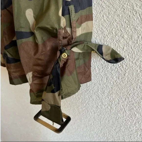 LPA Revolve Lightweight Camo Trench Coat NWT