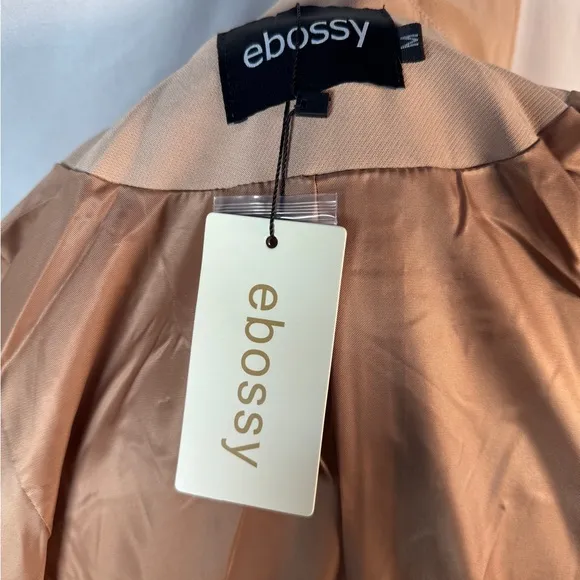 (M) DOUBLE BREASTED DUSTER TRENCH COAT Khaki