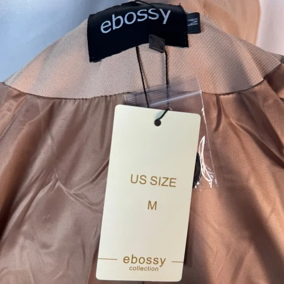 (M) DOUBLE BREASTED DUSTER TRENCH COAT Khaki