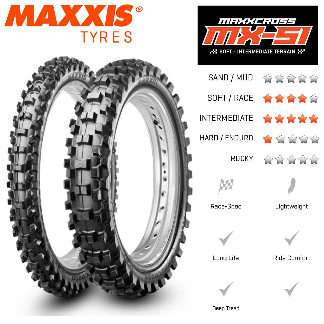 MAXXIS Maxxcross MX Tyres - MX-SI M7334