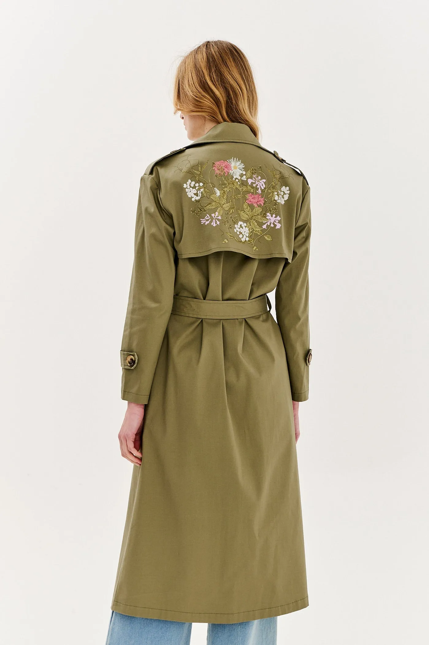 Meadow Glow classic trench