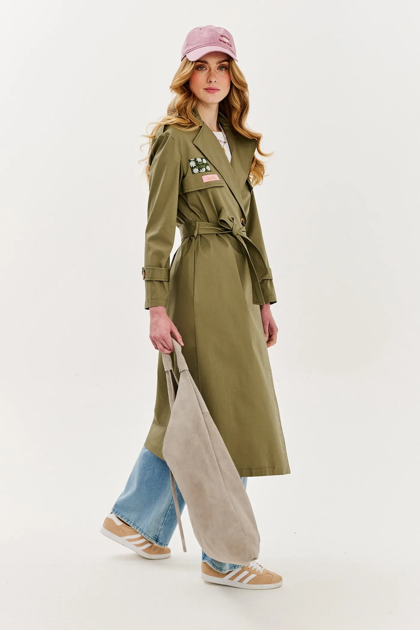 Meadow Glow classic trench