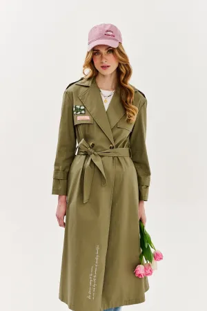 Meadow Glow classic trench