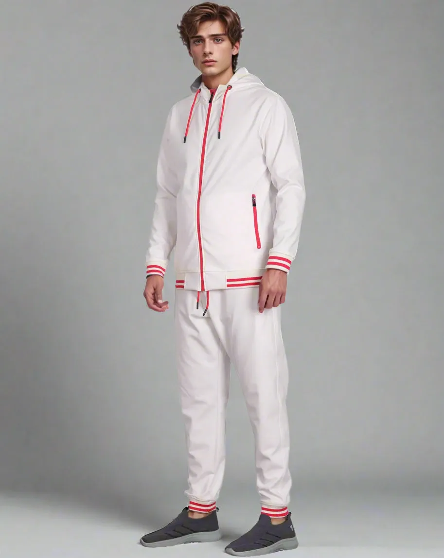 Men’s Scooba Multi Color Rib Tracksuit GYM Activewear Outfit