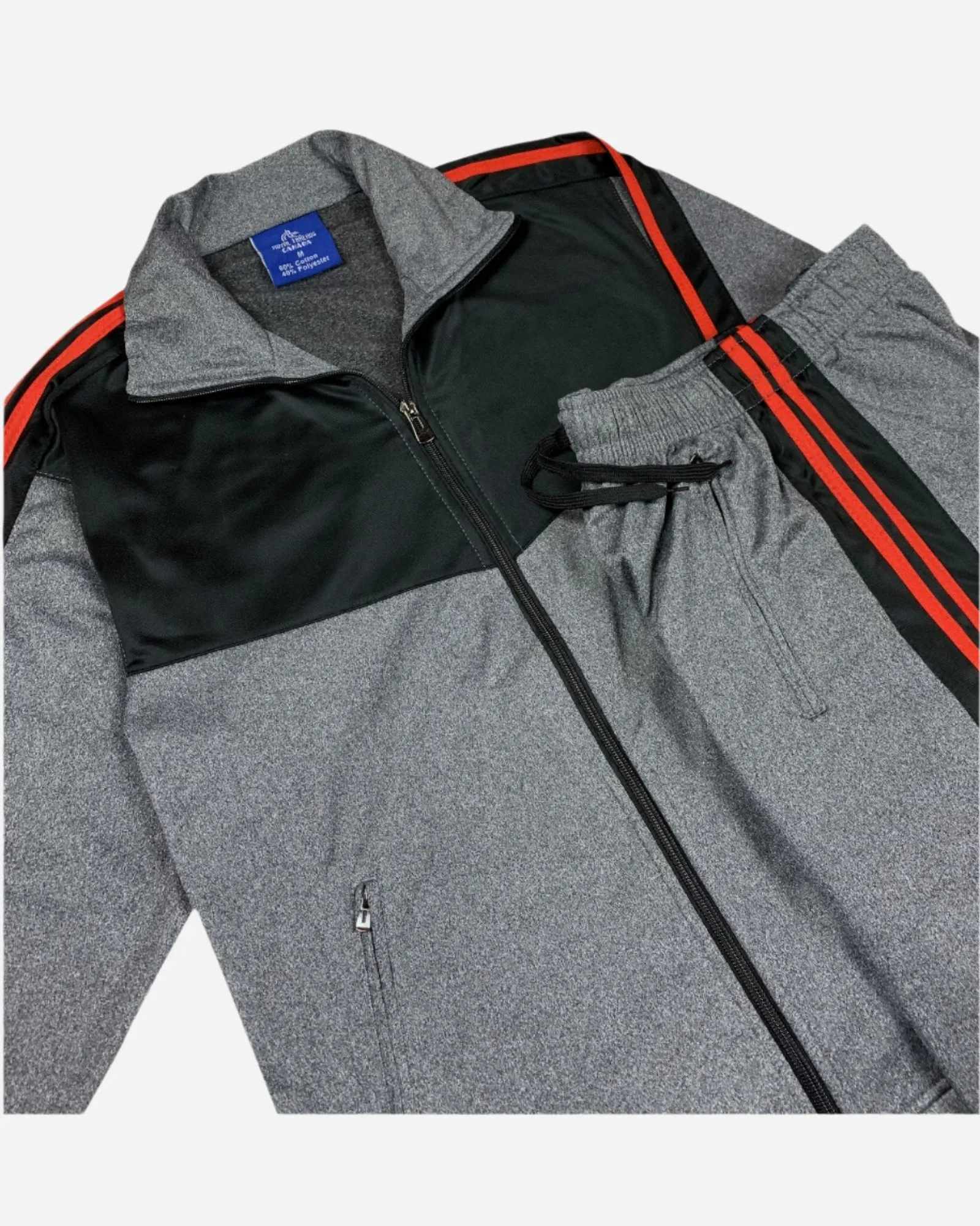 Men's Soft Athletic Tracksuit GYM Active Suit