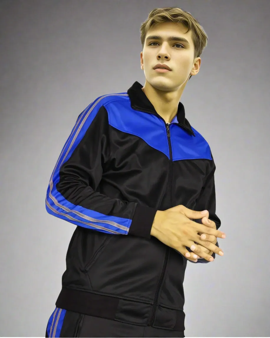 Men's Soft Athletic Tracksuit GYM Active Suit