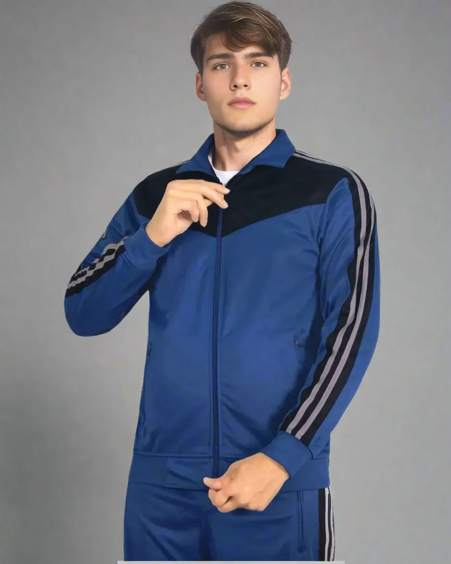 Men's Soft Athletic Tracksuit GYM Active Suit