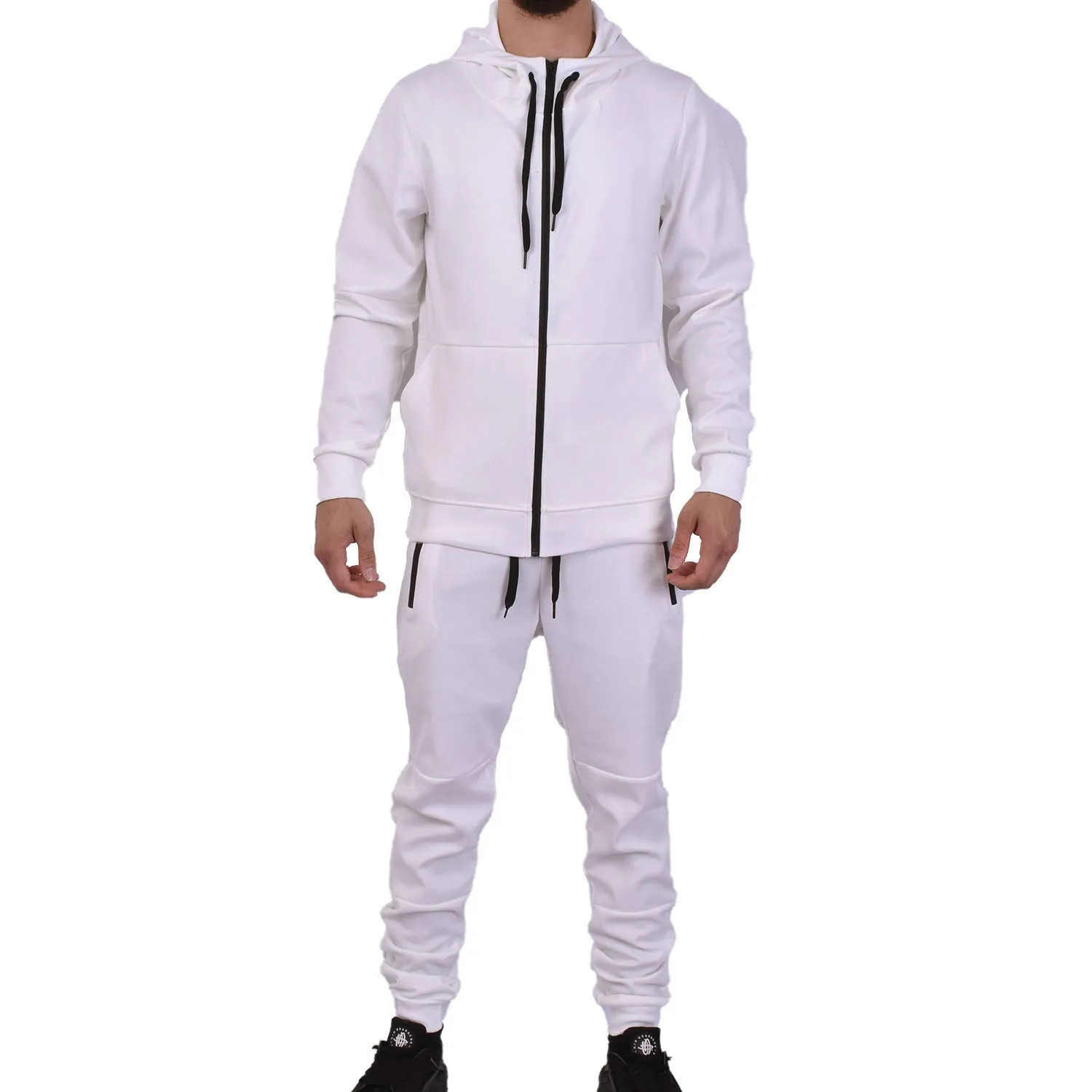 Men's Tech Fleece Tracksuit - Off White