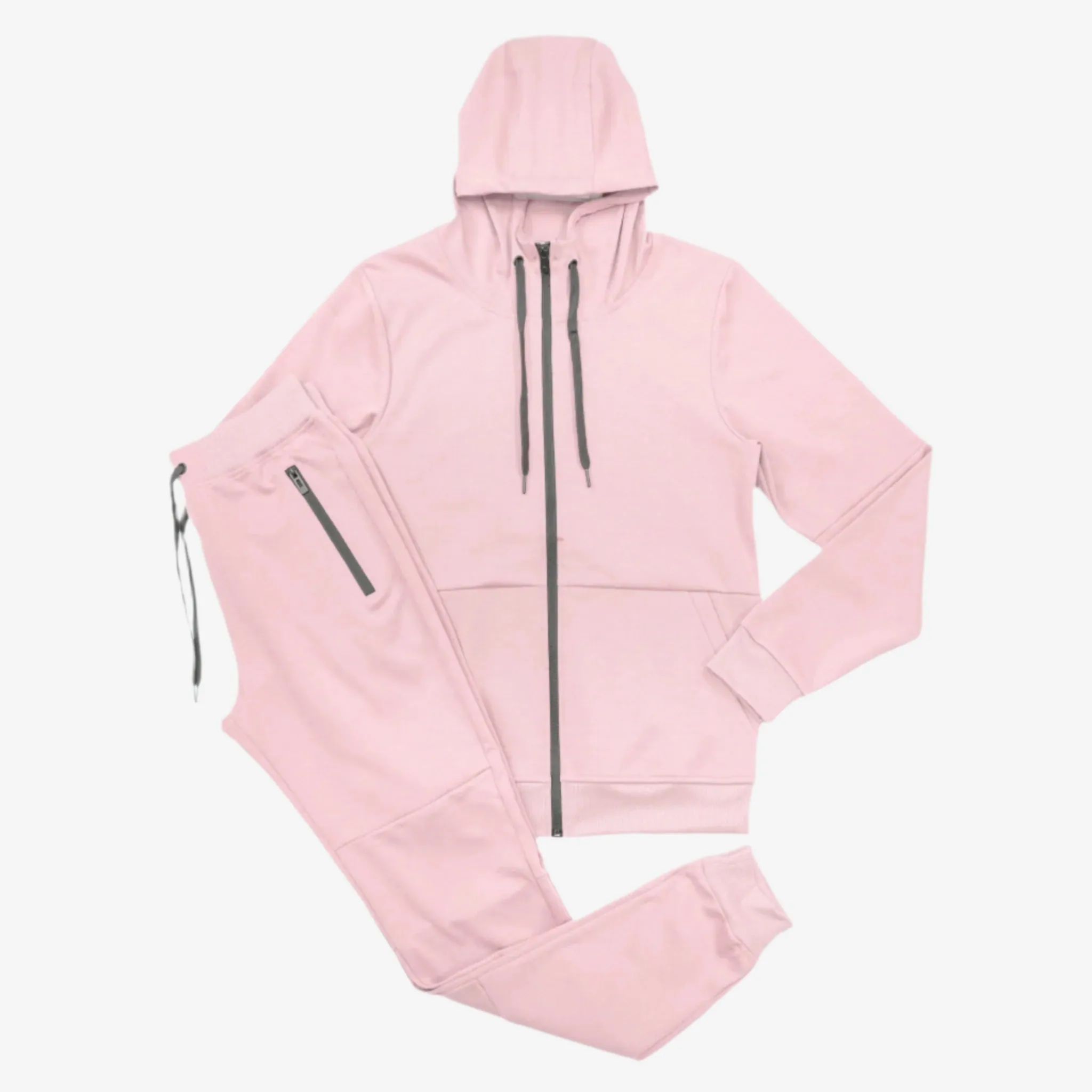 Men's Tech Fleece Tracksuit - Pale Pink