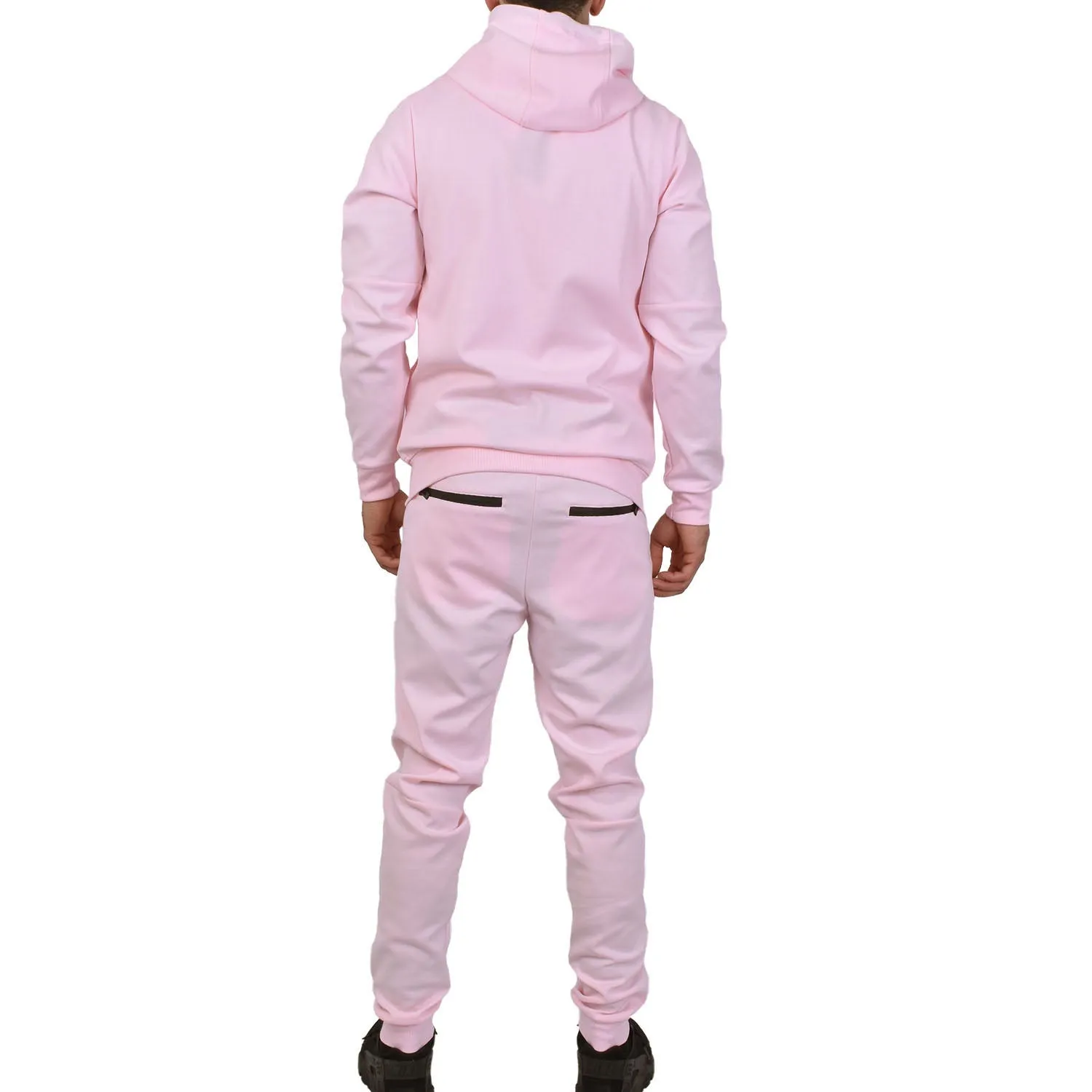 Men's Tech Fleece Tracksuit - Pale Pink