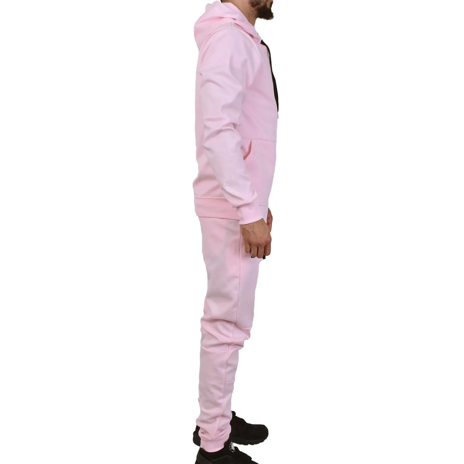 Men's Tech Fleece Tracksuit - Pale Pink