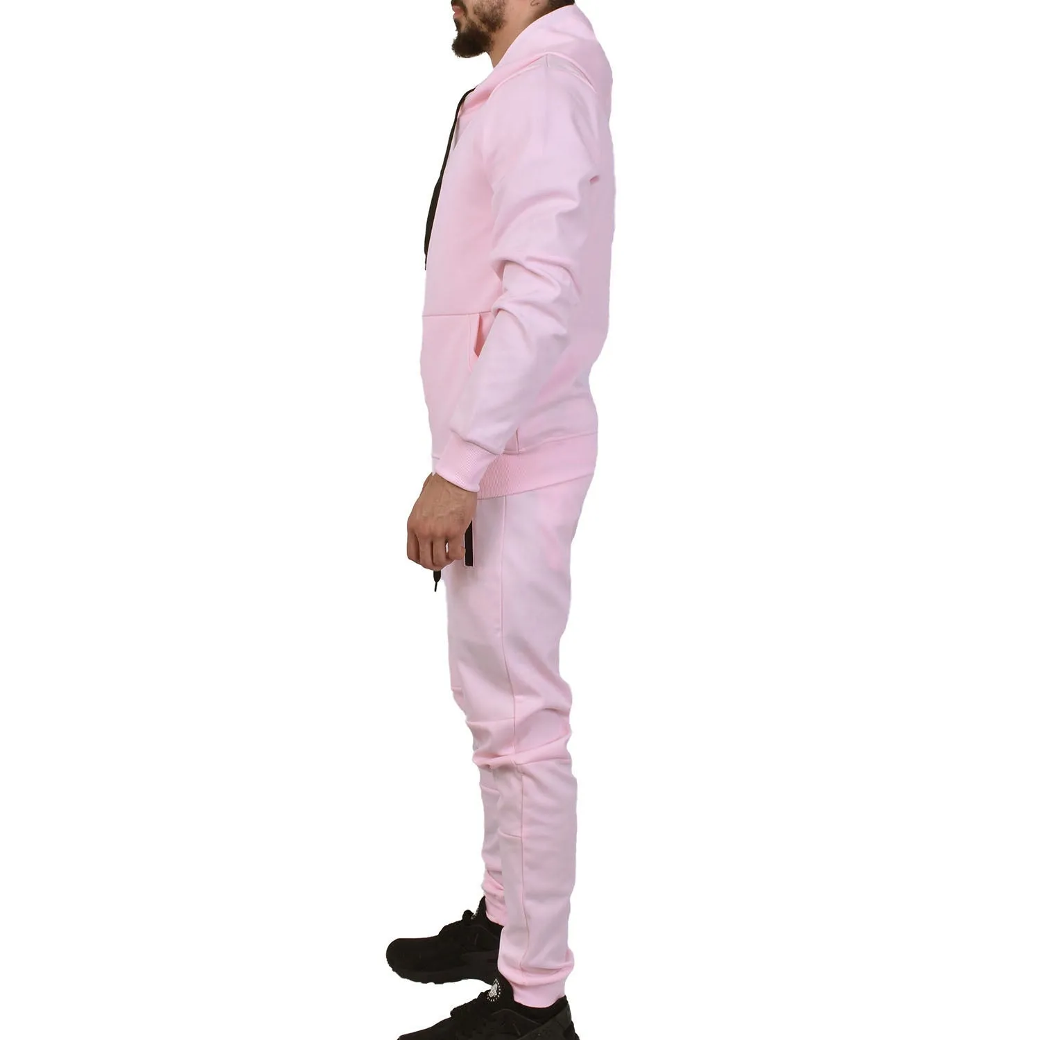 Men's Tech Fleece Tracksuit - Pale Pink