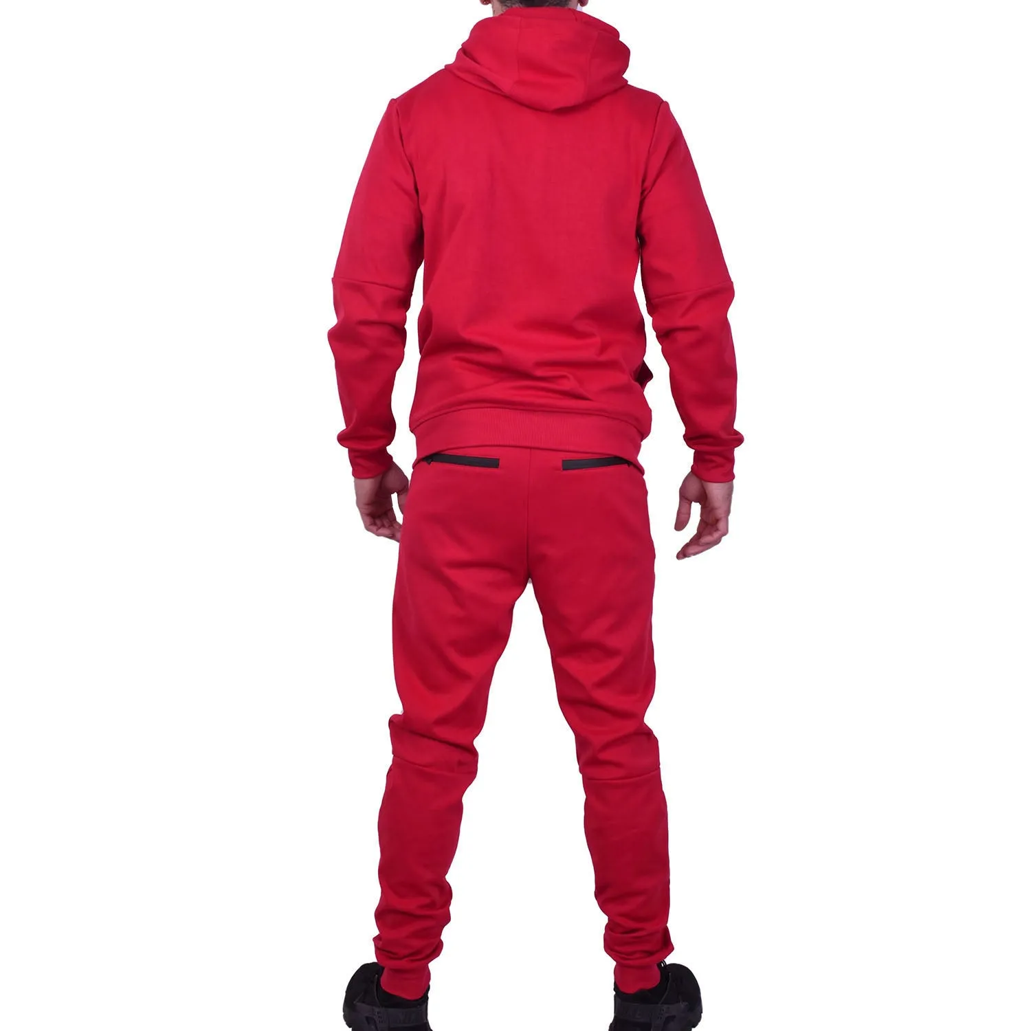 Men's Tech Fleece Tracksuit - Red