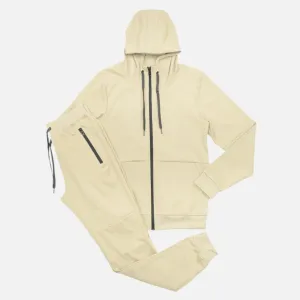 Men's Tech Fleece Tracksuit - Sand