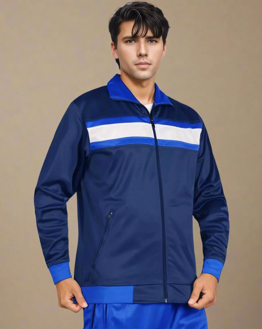 Men's Tracksuit contrast Color 2-piece Set