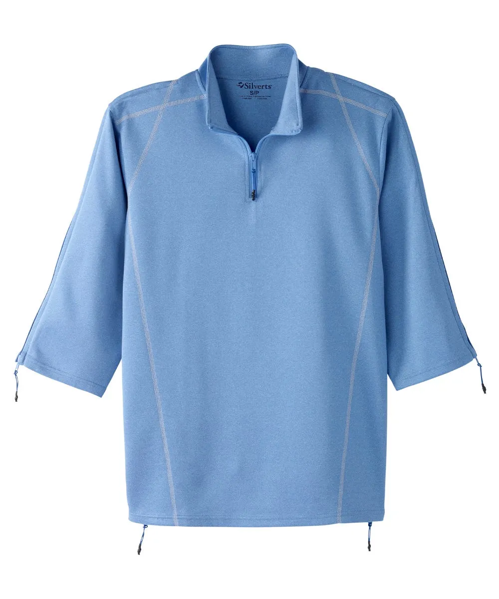 Men's Zippered Post Surgery Recovery Top
