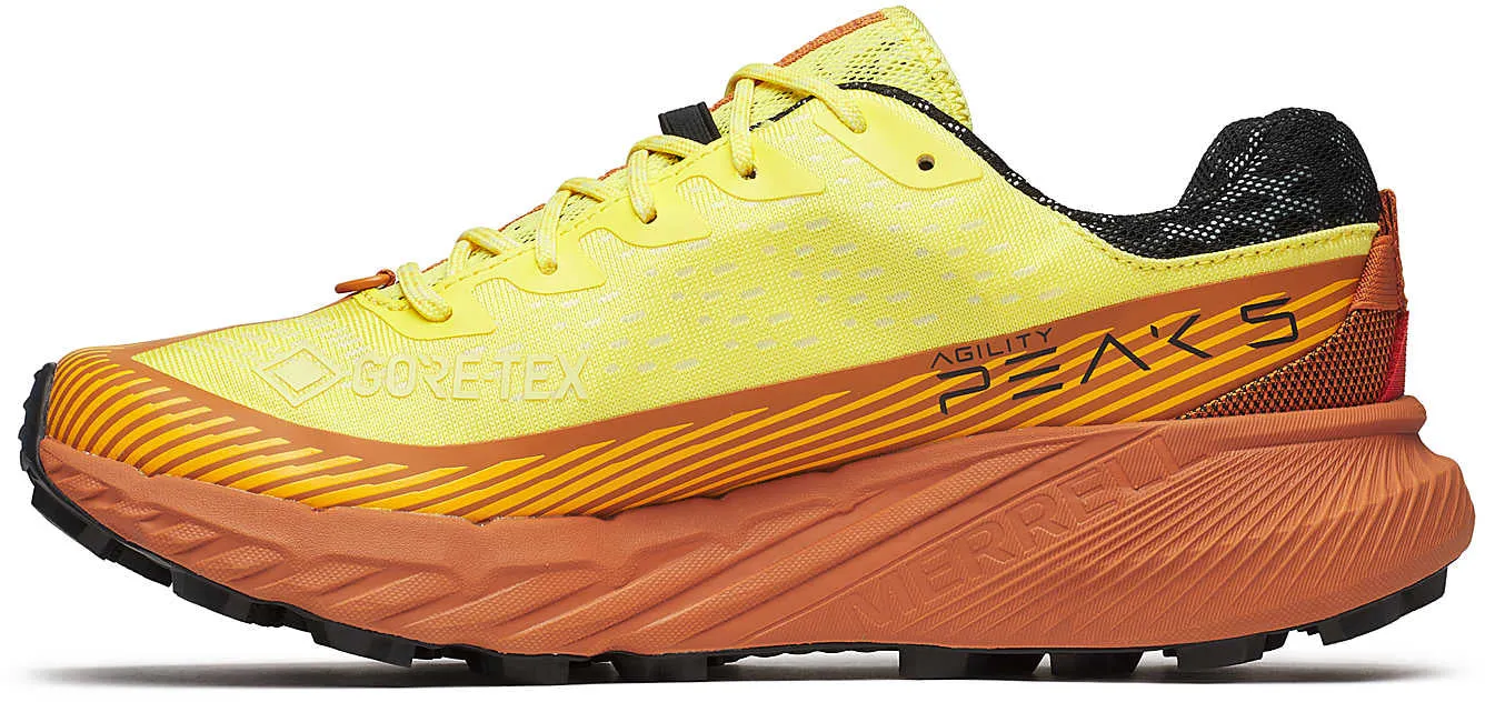 Merrell Agility Peak 5 GORE-TEX Mens Trail Running Shoes - Yellow