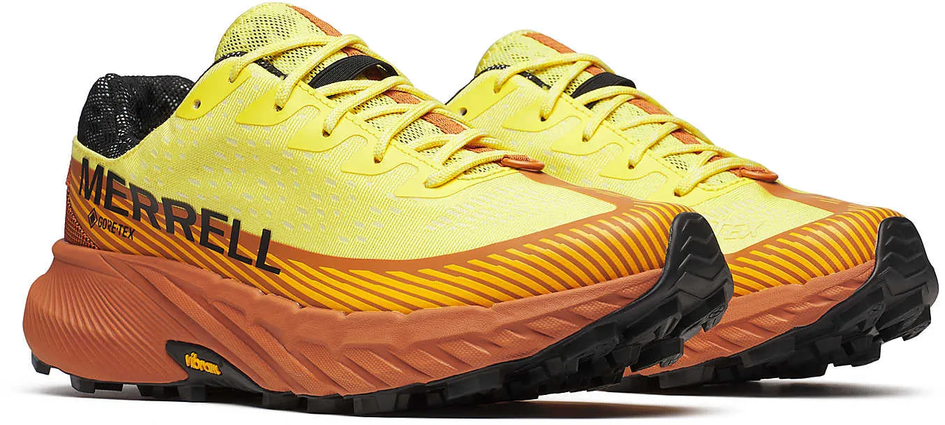 Merrell Agility Peak 5 GORE-TEX Mens Trail Running Shoes - Yellow