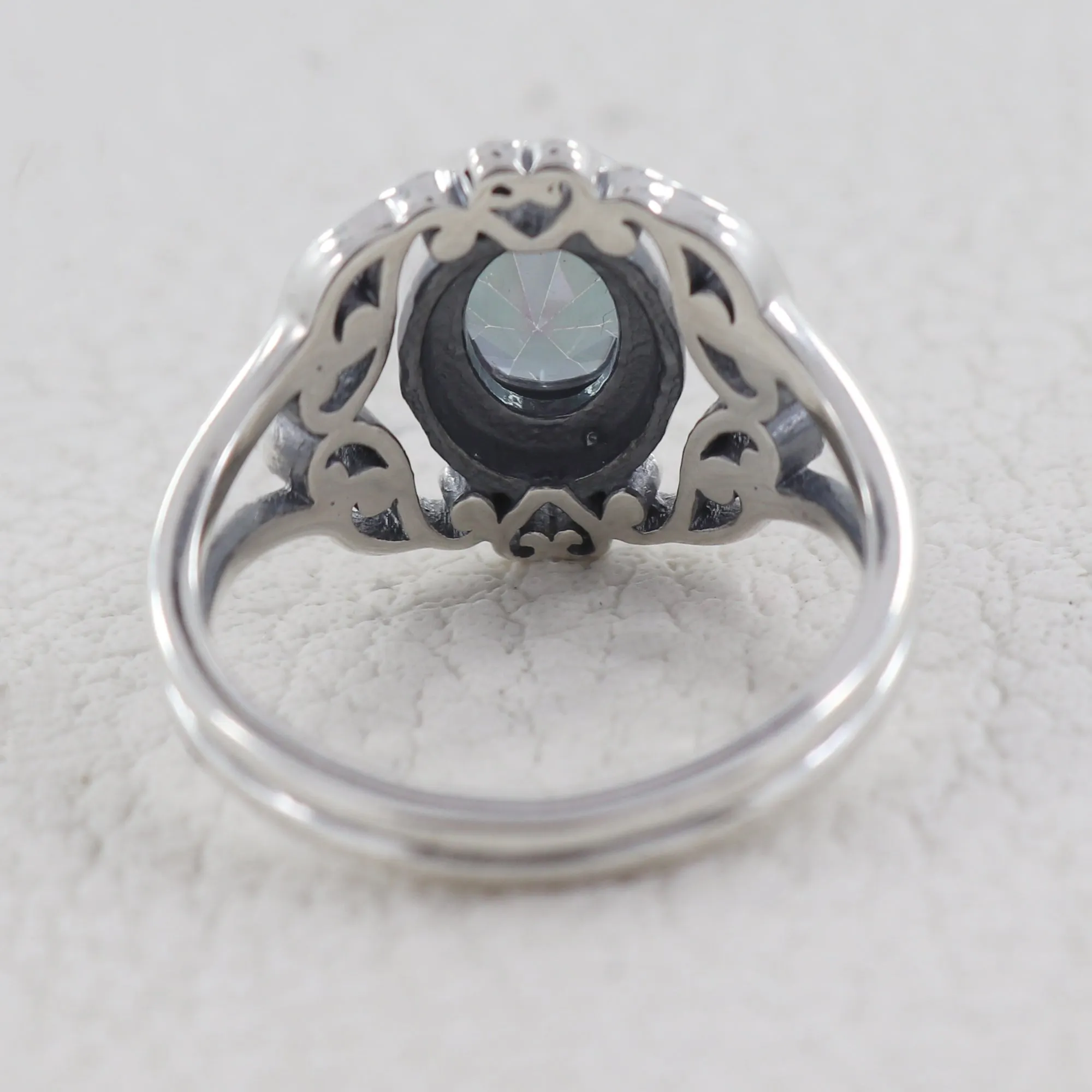 Mexican Turquoise Silver Rings