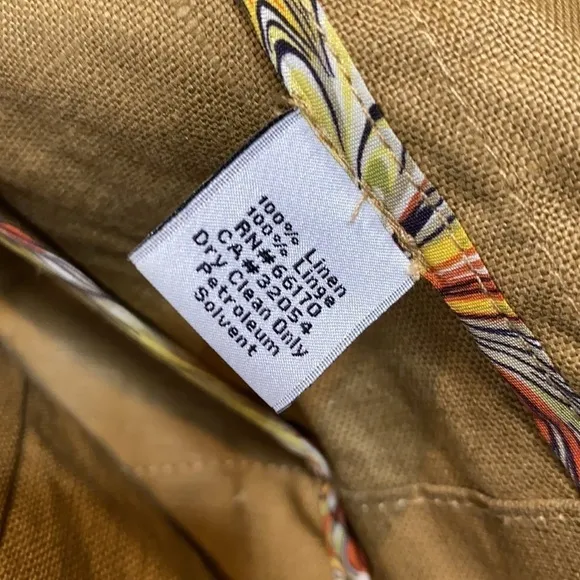 Mise en Scene Sz 2 Ruffian Anthropologie Linen Trench Coat Dress Milk Chocolate