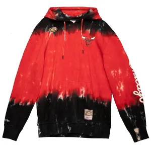 Mitchell & Ness NBA Chicago Bulls Tie Dye Hoodie FPHD19098CBUM