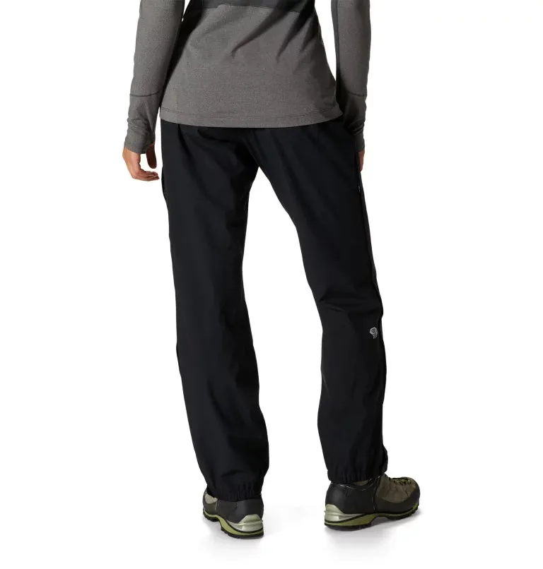 Mountain Hardwear Women's Stretch Ozonic Pant - Black - Regular