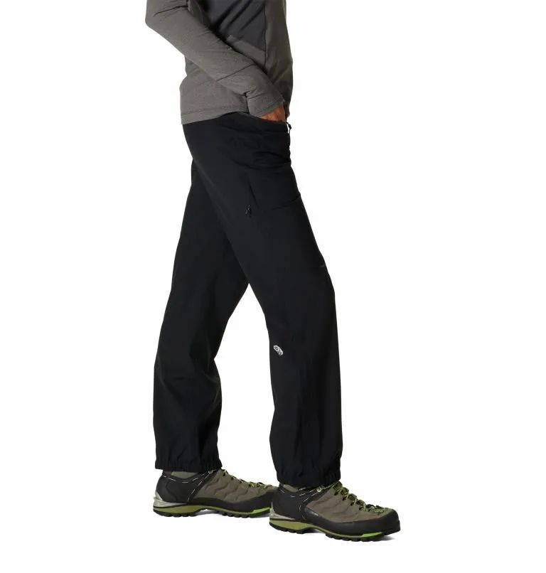Mountain Hardwear Women's Stretch Ozonic Pant - Black - Regular