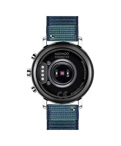 Movado Connect 2.0 Unisex Smartwatch - Navy