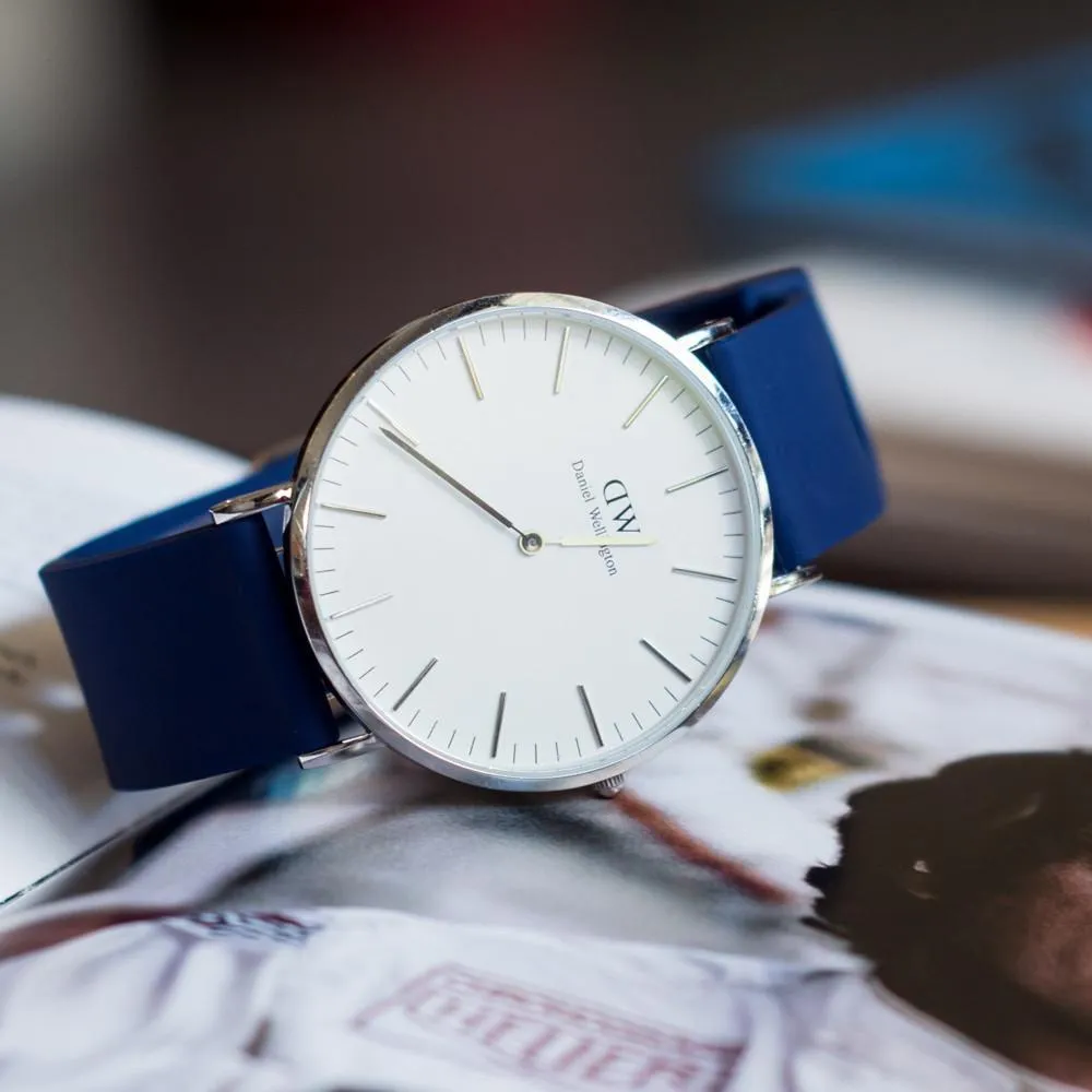 Navy Blue Quick Release Watch Band