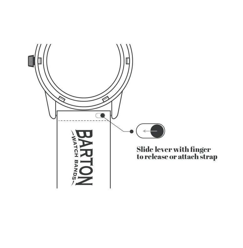 Navy Premium Canvas Watch Band (24mm SALE)
