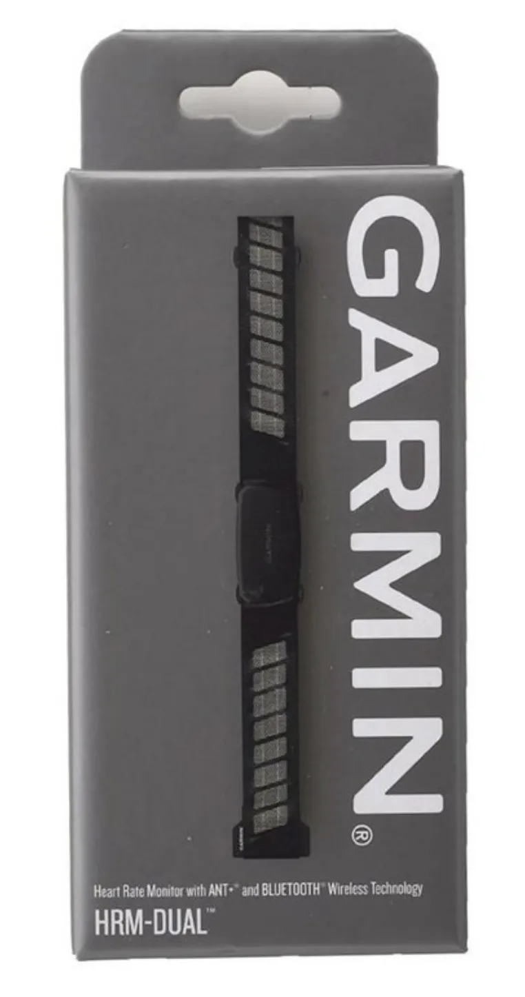 New in box! Garmin HRM-Dual Heart Rate Monitor Heart Rate — the Easy, Accurate Way!