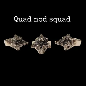 NIGHT WARRIOR QUAD NOD RING