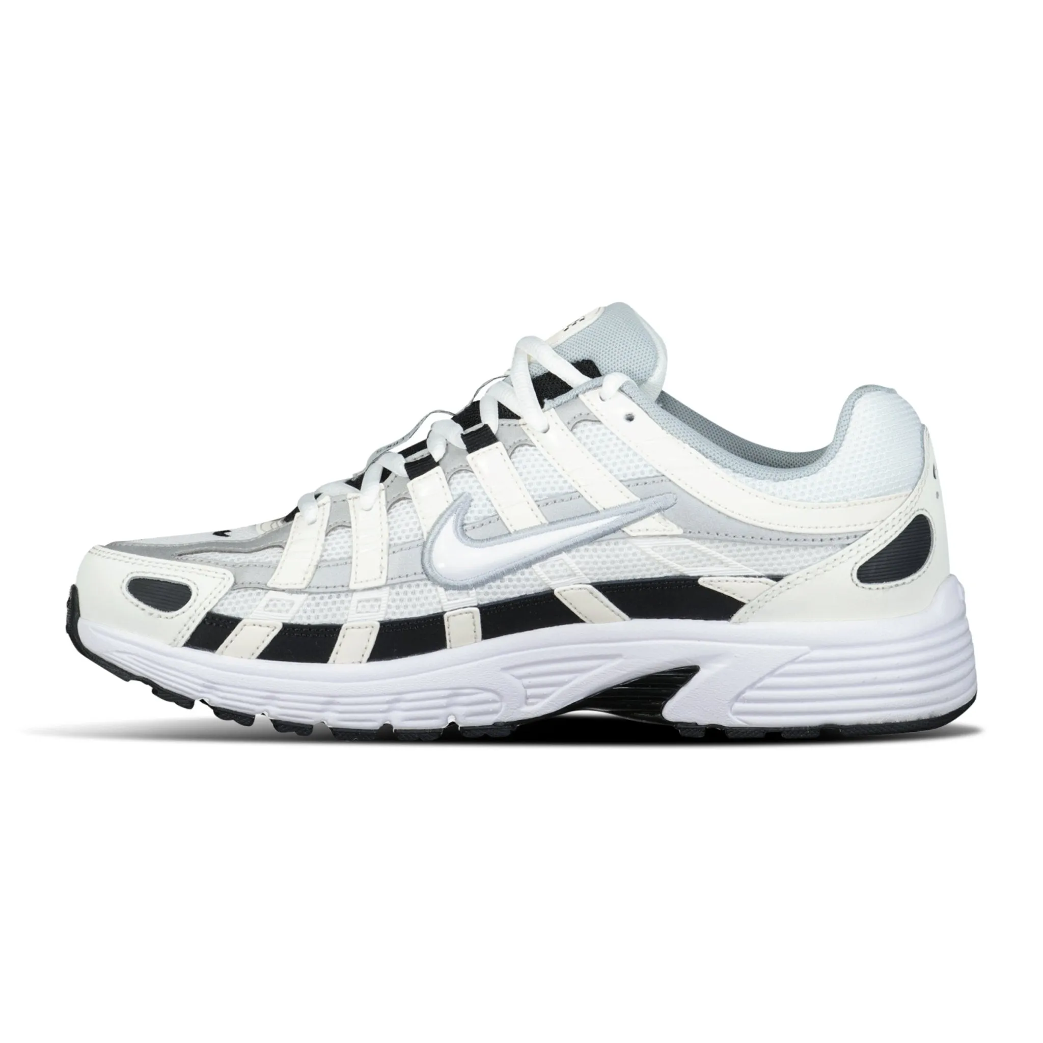 NIKE P-6000 WHITE / CREAM / BLACK TRAINERS